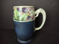 Lizard Handle Chalkboard Ceramic Blue Green Cup Mug