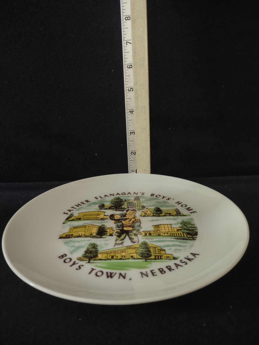 Vintage Father Flanagan's Boys' Home 8 " Plate (Lot 3309)