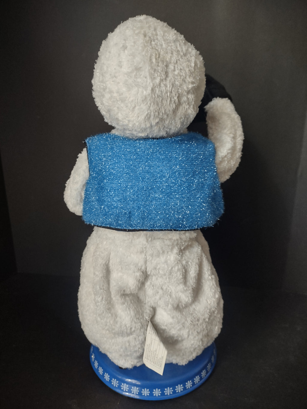 Christmas Gemmy Mr Snow Miser Snowman Snowflake Animated IMPERFECT (lot 2354)