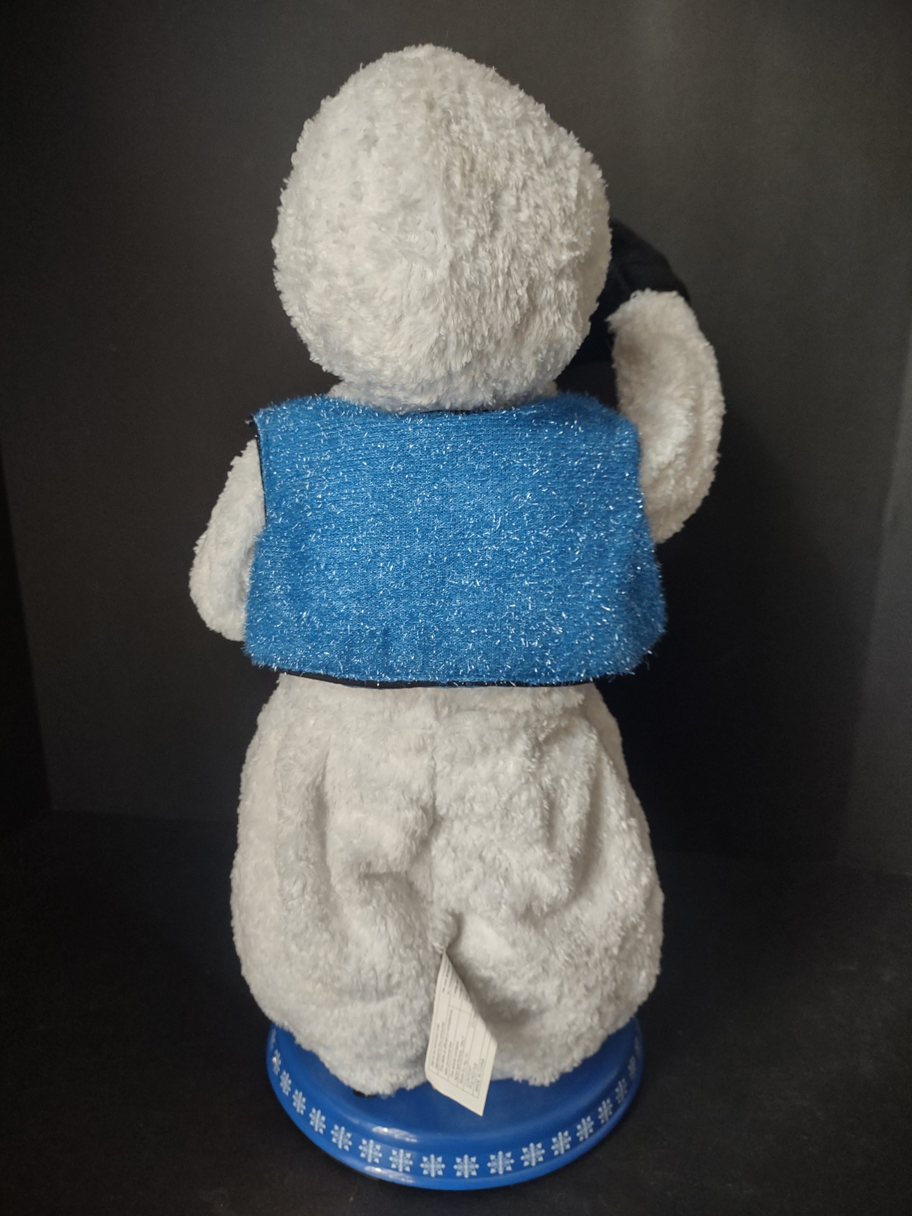Christmas Gemmy Mr Snow Miser Snowman Snowflake Animated IMPERFECT (lot 2354)