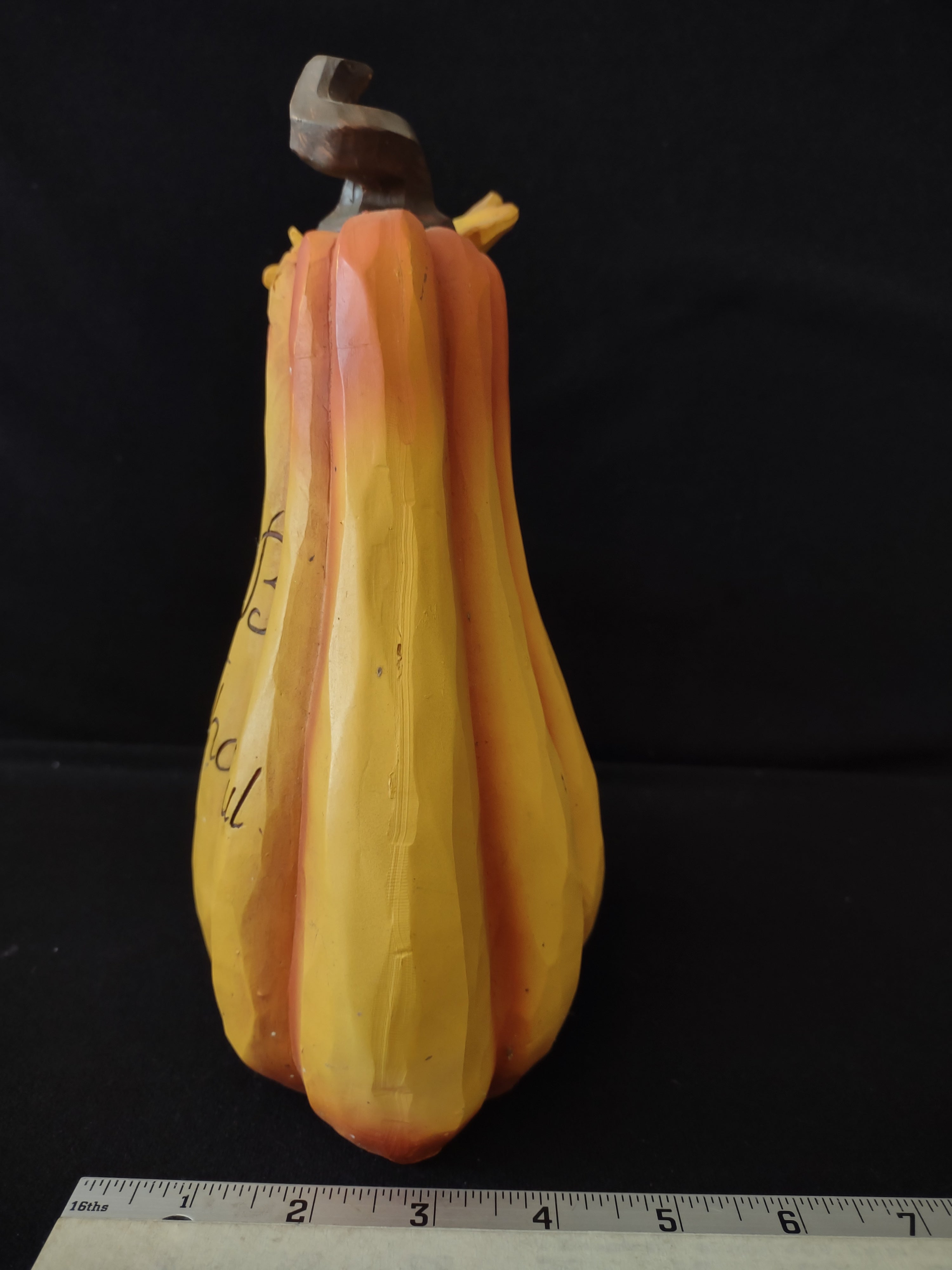 Thanksgiving/Harvest Ceramic Welcome Pumpkin X 2 (Lot 3119)