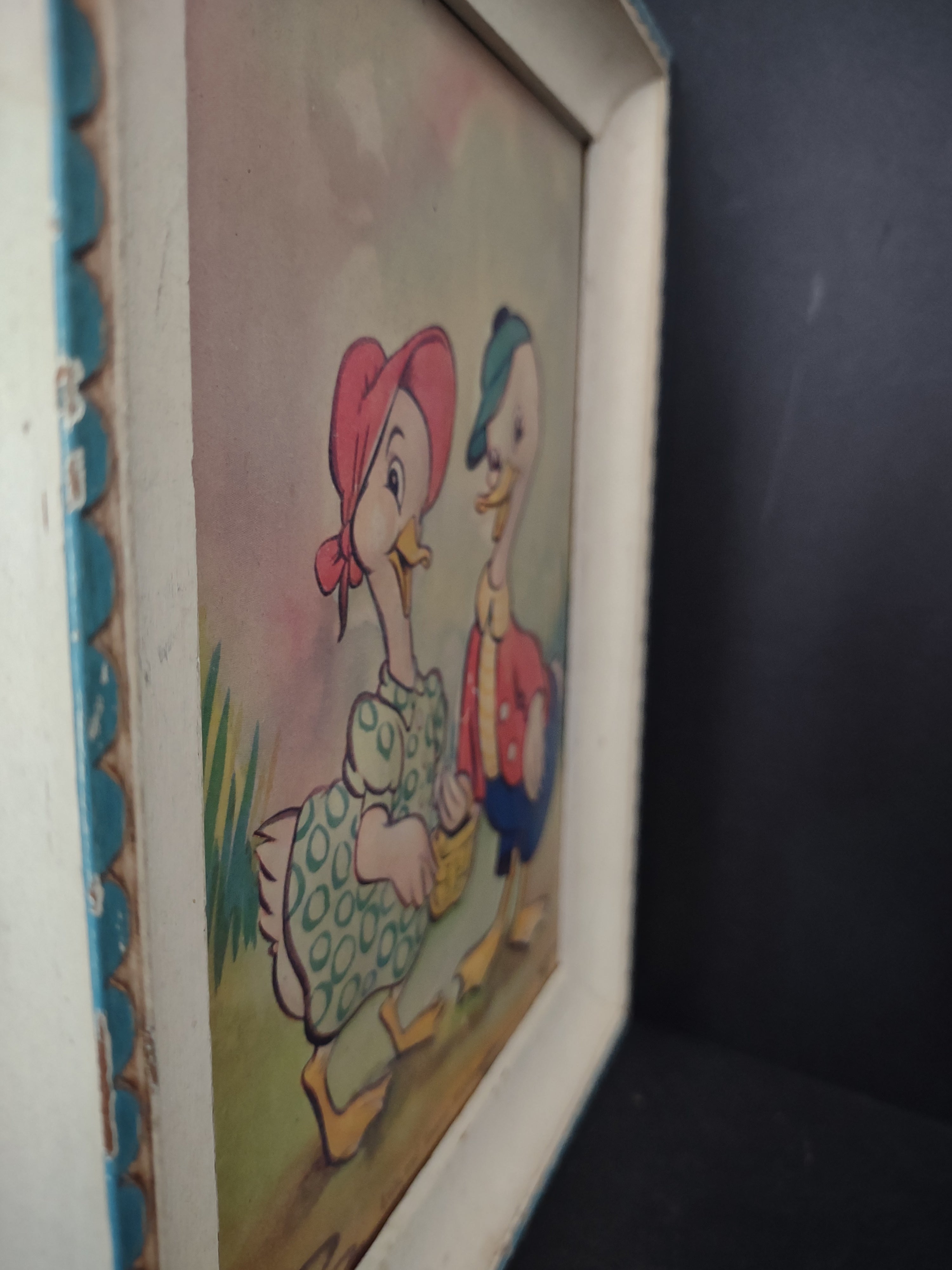 Vintage Raised Picture Lulu and Jimmie Wiblewobble (lot 3156t)
