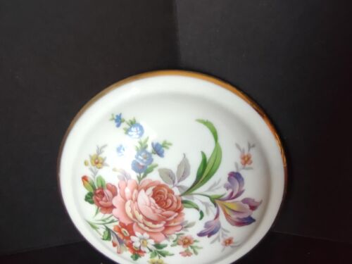 Limoges Porcelain France Jewelry Dish with Lid (lot 743)