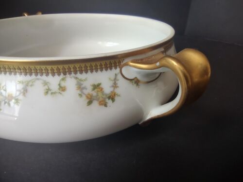 Haviland Limoges Round Soup Tureen The Valmont NO LID (lot 765)