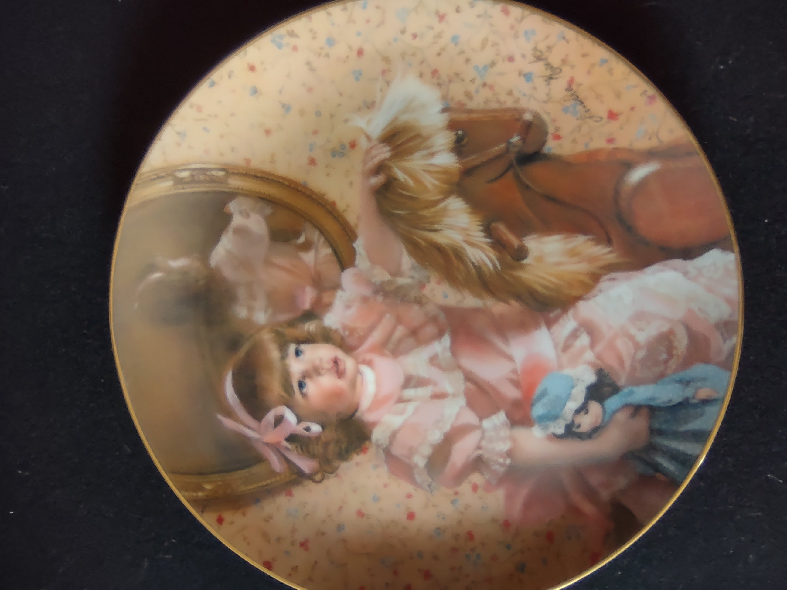 Vintage Days Gone By Collector Plate 2nd Issue Amy's Magic Horse (Lot 5188)