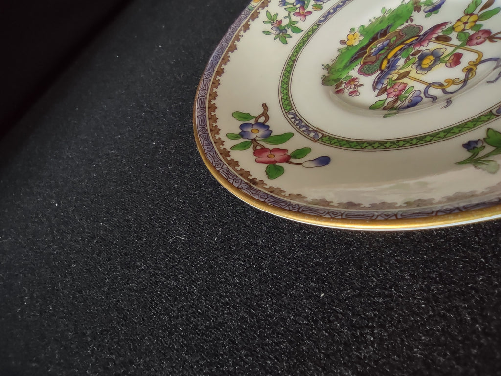 Vintage Copeland Spode Saucer Old Bow Chinoiserie Style Harrods London (Lot 5765