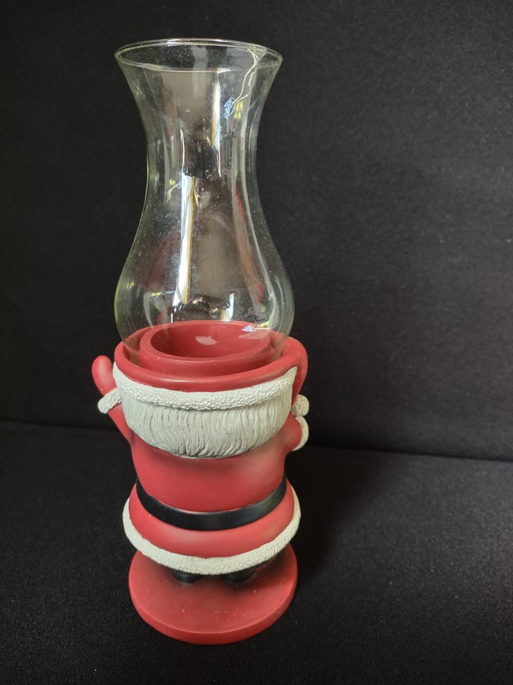 Christmas Mini Santa Tabletop Liquid Candle - NOT INCLUDED Lamp (lot 1517)