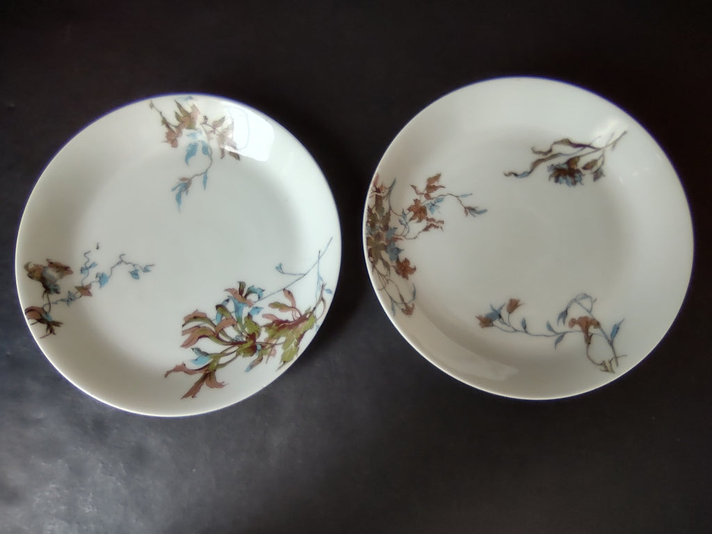 Depose Haviland Limoges Pink Brown Cornflower 2 x Small Bowl (lot 967)