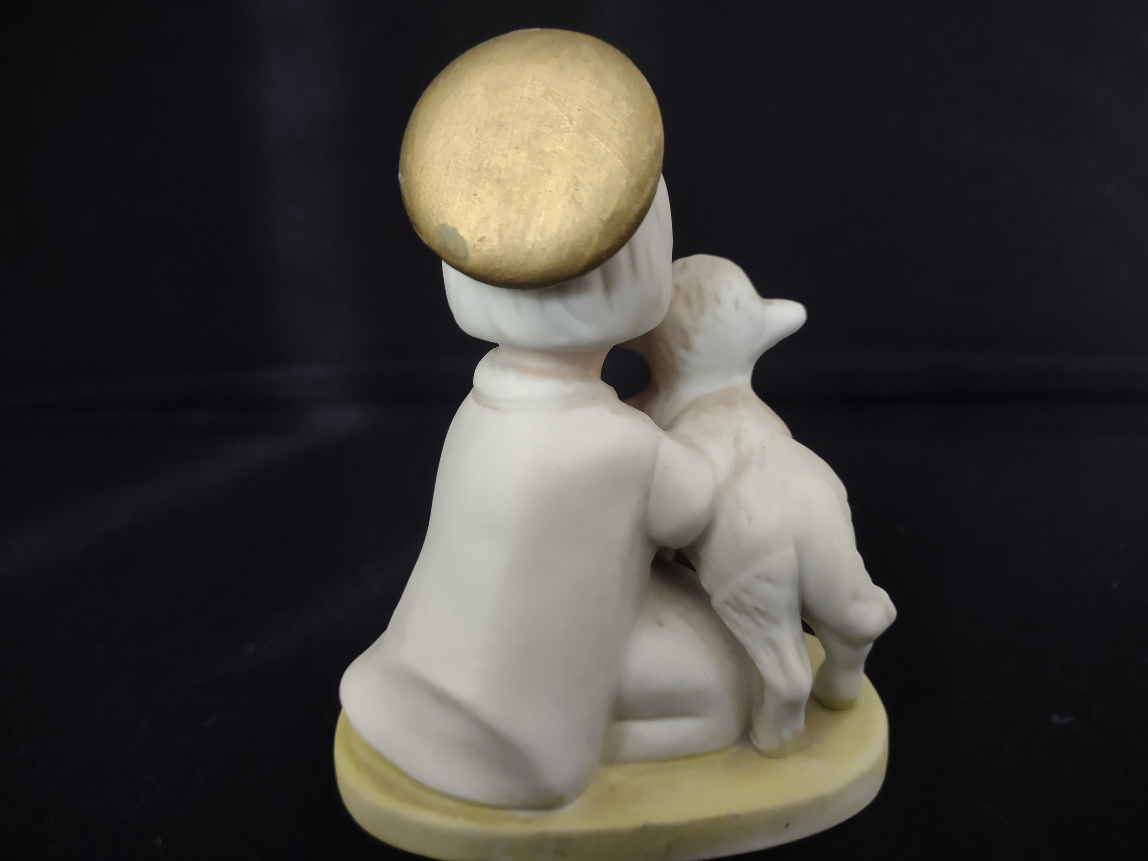 Vintage Homco Home Interiors Holy Child with Lamb Shepherd (lot 2436)