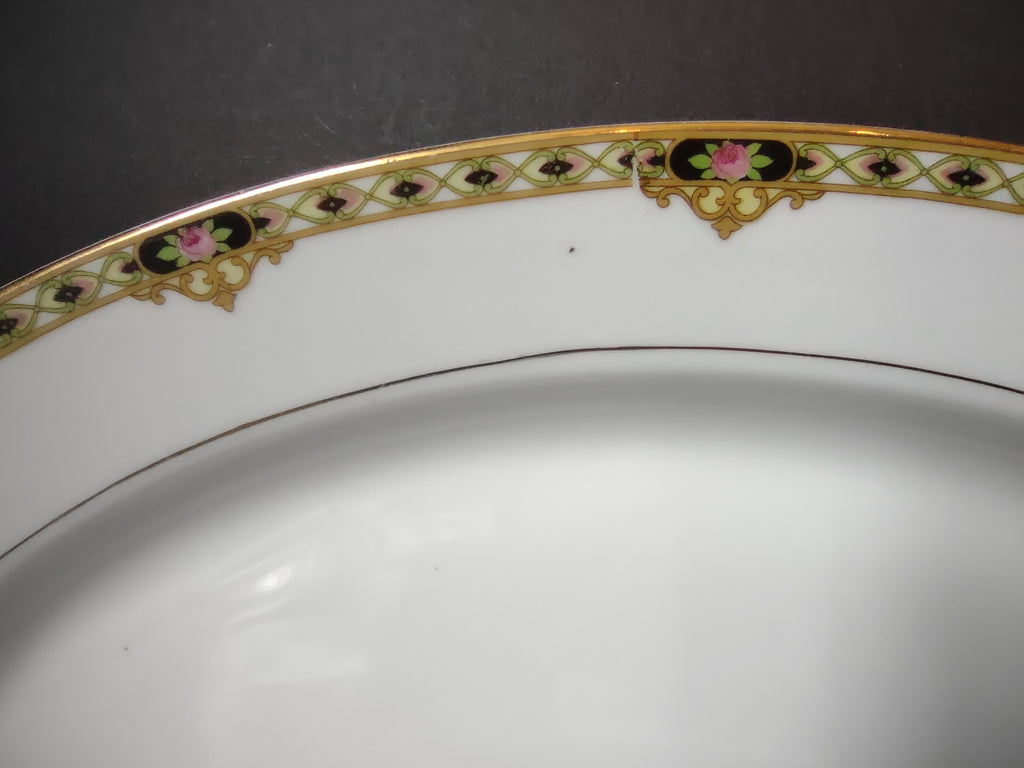 Vintage Noritake Ceylon Serving Platter 14" x 10" (lot 2617)
