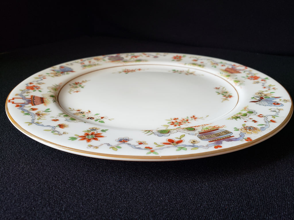 Vintage Royal Worcester Higgins Sieter Butterfly Dinner Plate 10" (lot 2126)