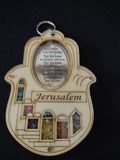 Hamsa Hand Blessing For The Home Made In The Holy Land (Lot 3321)