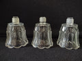 Vintage Homco Home Interiors Tulip Shape Votive Tea Candle Holder x 3 (lot 5403)