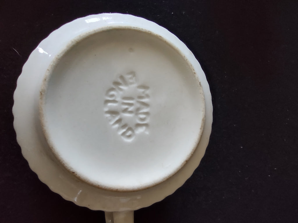 Vintage Johnson Brothers Teacup Saucer Ironstone Athena Set Of 3 (Lot 5653)