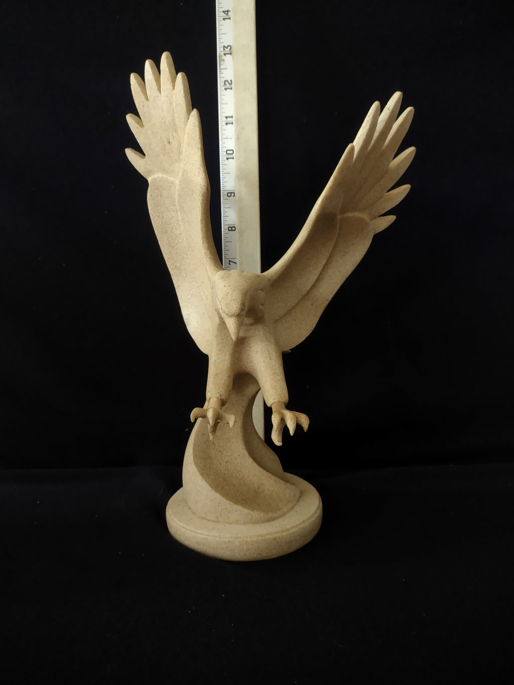 Herco Alabaster Winged Eagle 11" Statue (Lot 3261)