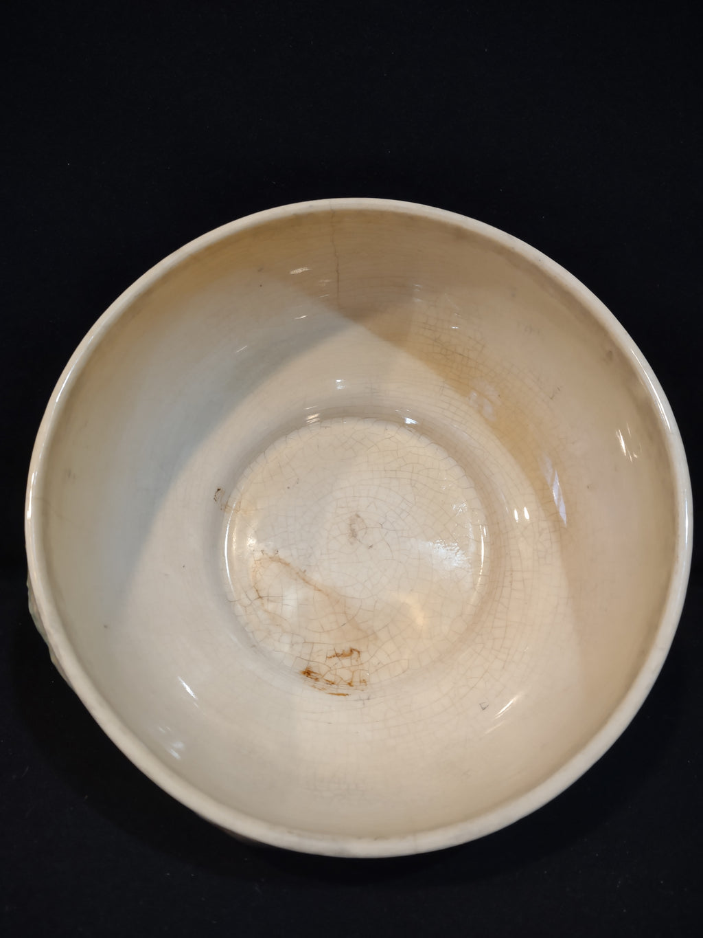 Vintage Roseville Ming Tree White 1949 MCM Pottery Ceramic Bowl 527-9 (lot 5364)
