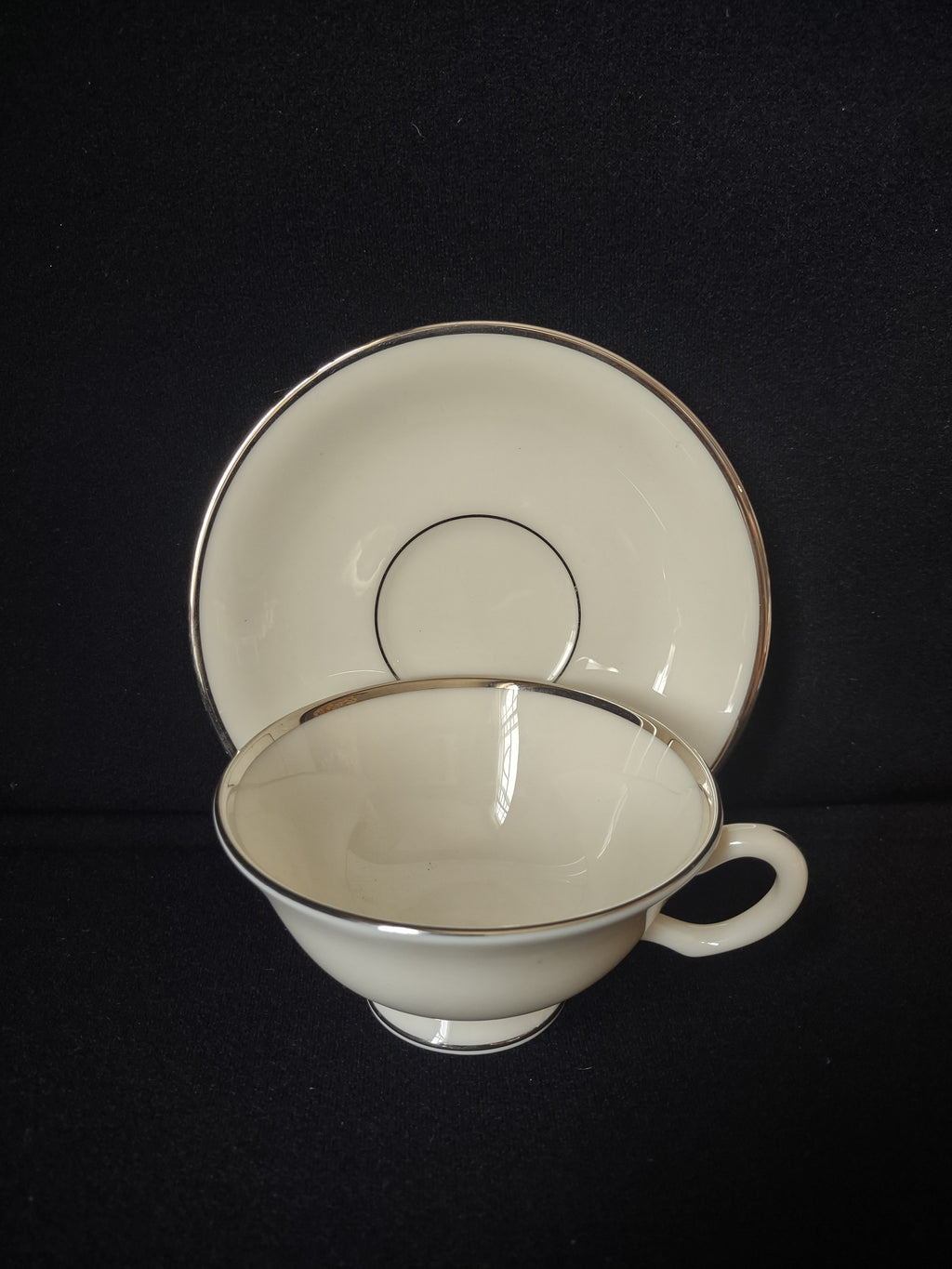 Vintage Lenox Montclair Tea Cup and Saucer (lot 1882)