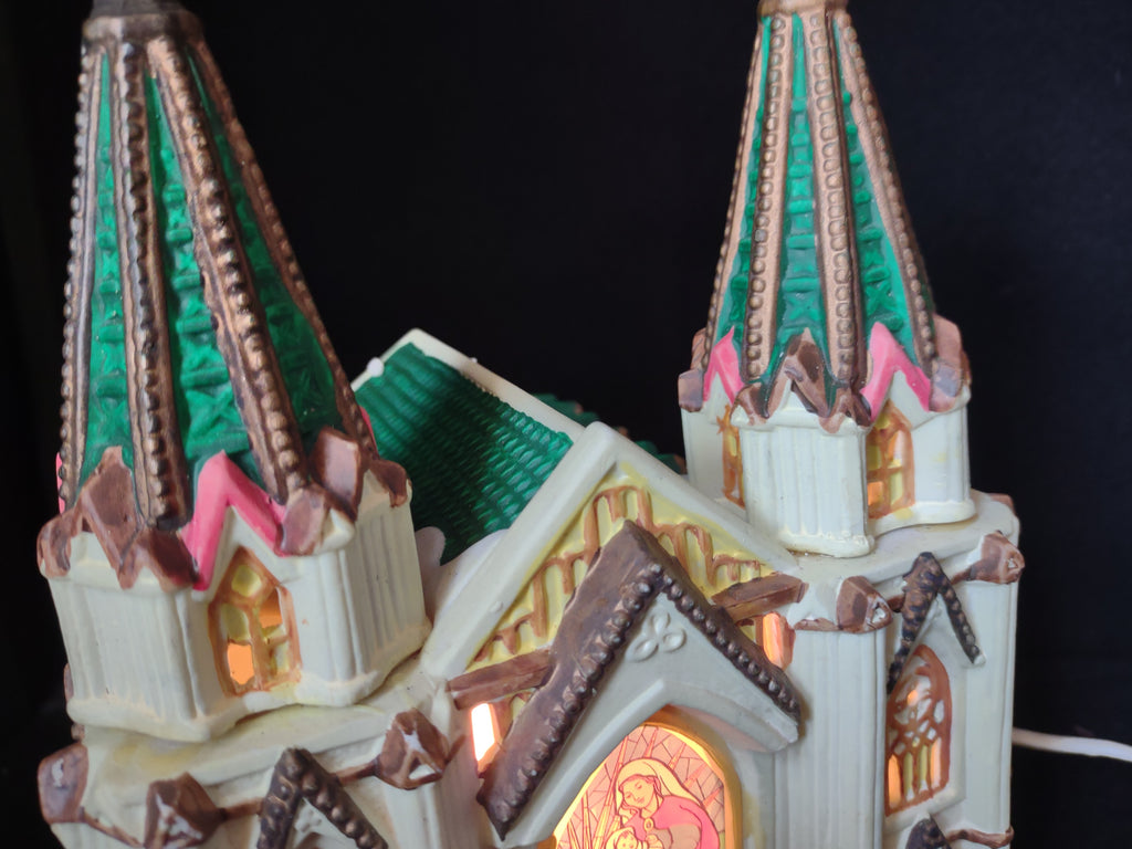 Noma 1997 Porcelain Light Up Church (lot 1733)