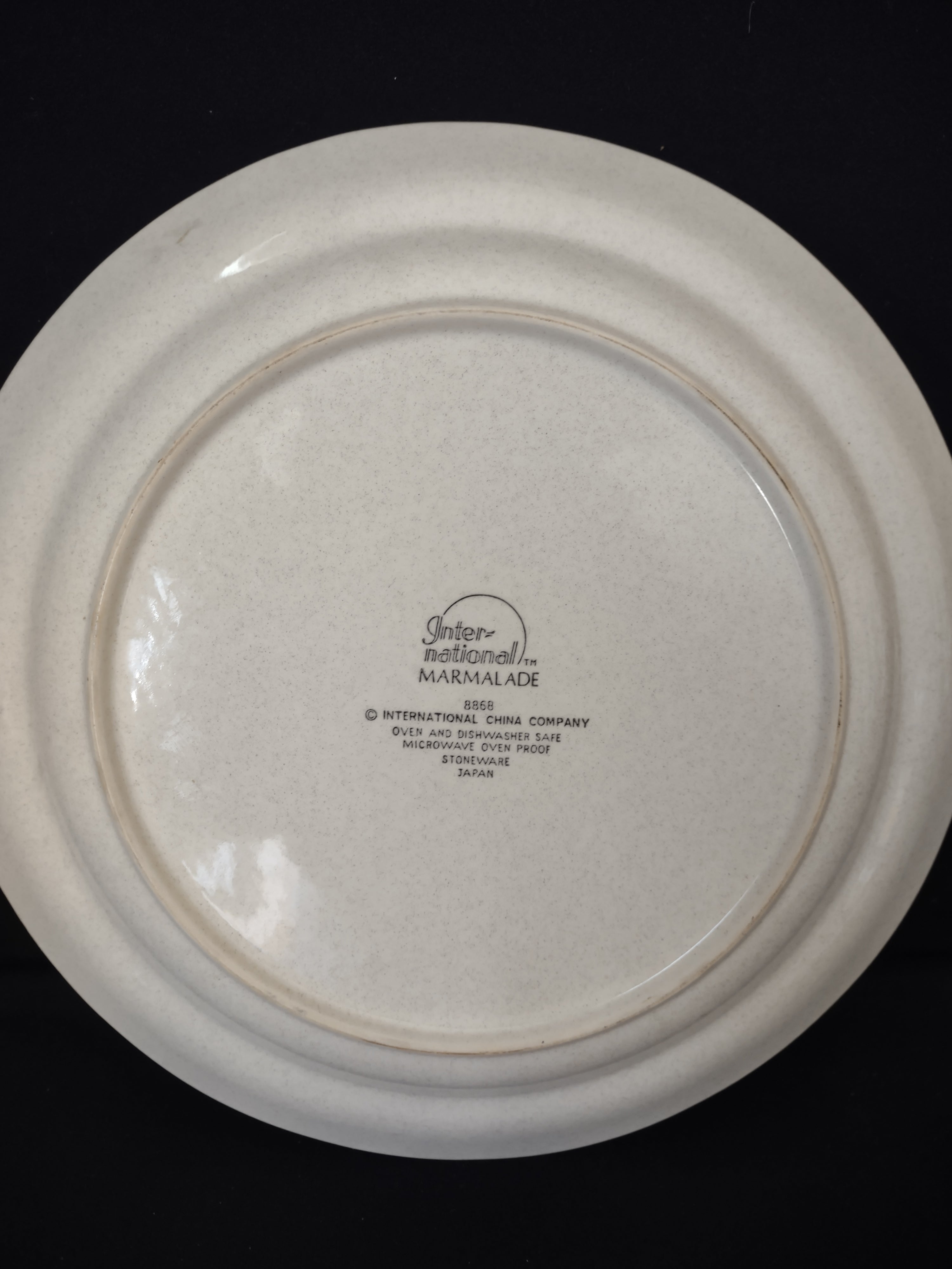 Marmalade Round Serving Plate Platter 12" Geese Apple Duck Ribbon (lot 2796c)