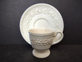 Vintage Wedgwood Queens Ware Espresso Demitasse Cup Saucer REPAIRED [6185]