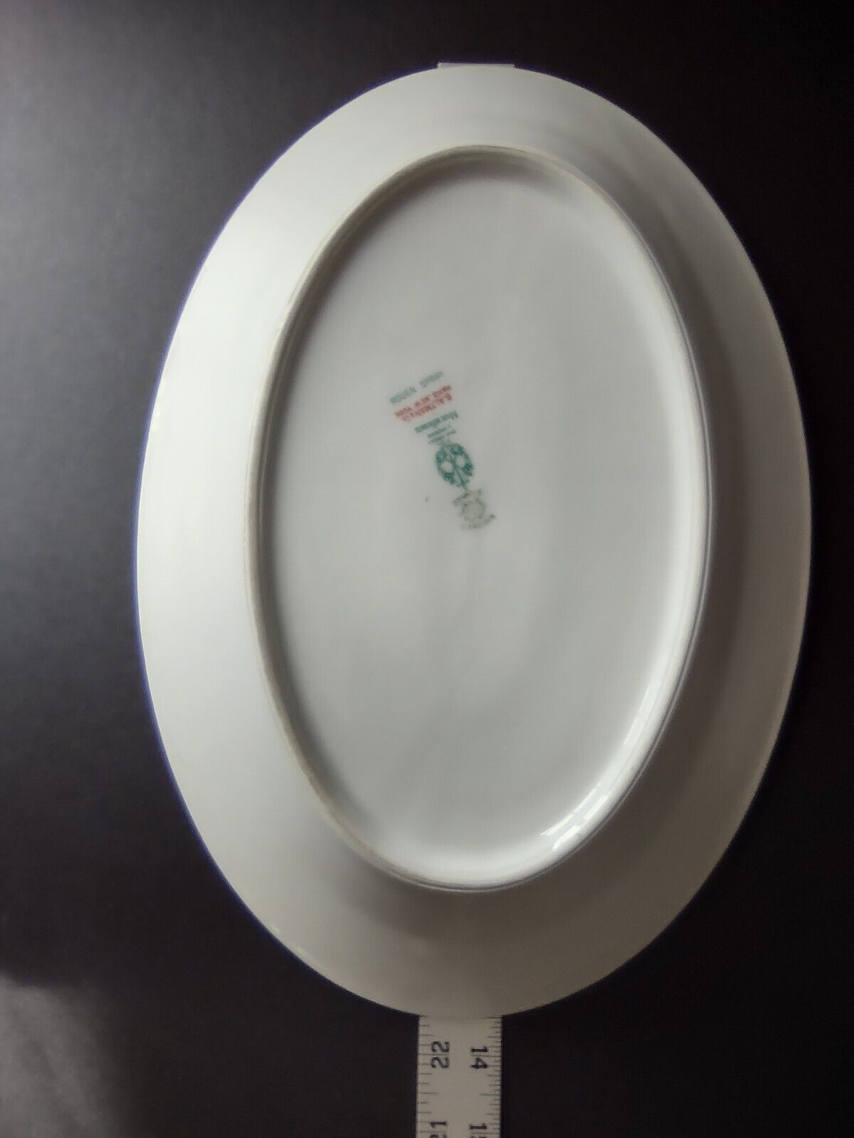 Haviland Limoges Old Abbey Rouen Spray Pheasant Serving Platter 13-1/2" (lot 347
