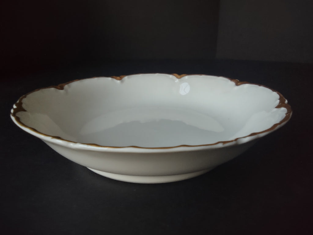 Haviland France Limoges Small Bowl 5" Gold Trim (lot 1007)