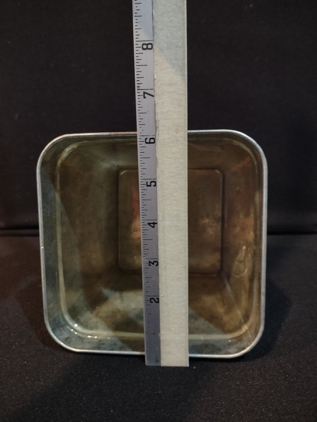 Vintage Coca-Cola Tin Planter 6" x 6" (lot 5419)