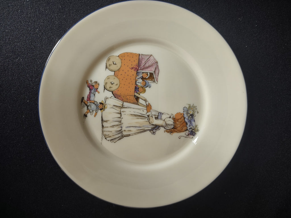 Vintage Lenox Special Dessert or Salad Plate Little Girl (lot 1858)