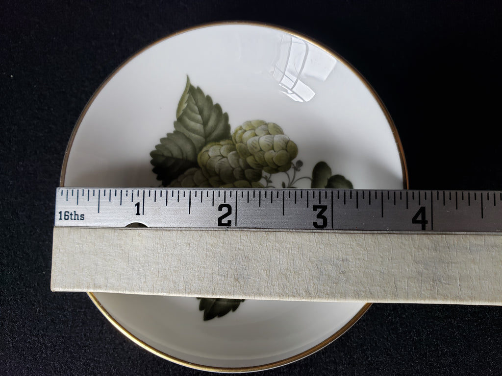 Vintage Royal Worcester Hop Mathon Small Dish 3-7/8" (lot 2089)