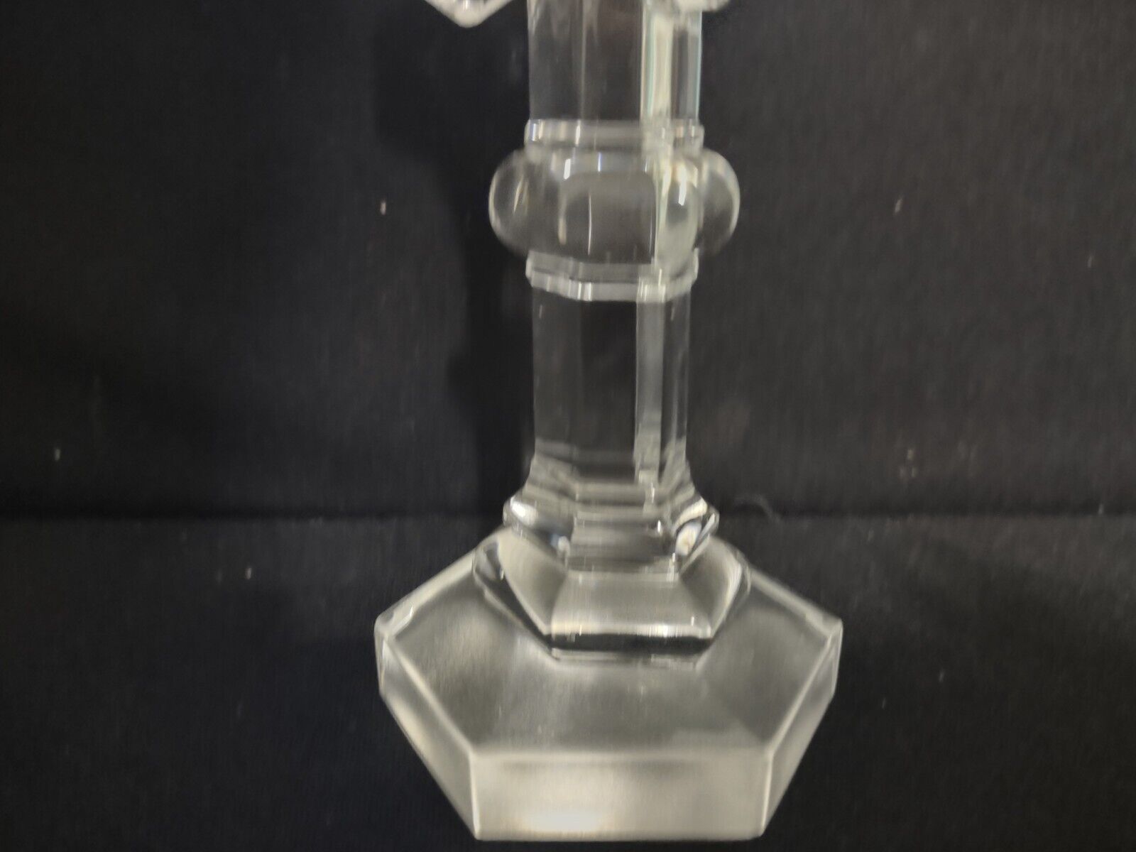 Clear Crystal Noble Excellence Cross Figurine