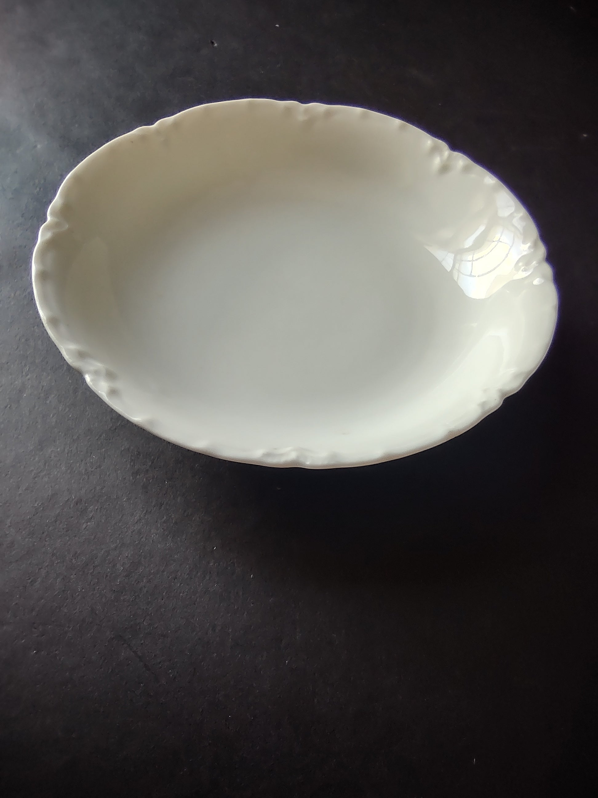 Haviland France Limoges Small Bowl 5" Plain White (lot 1026)