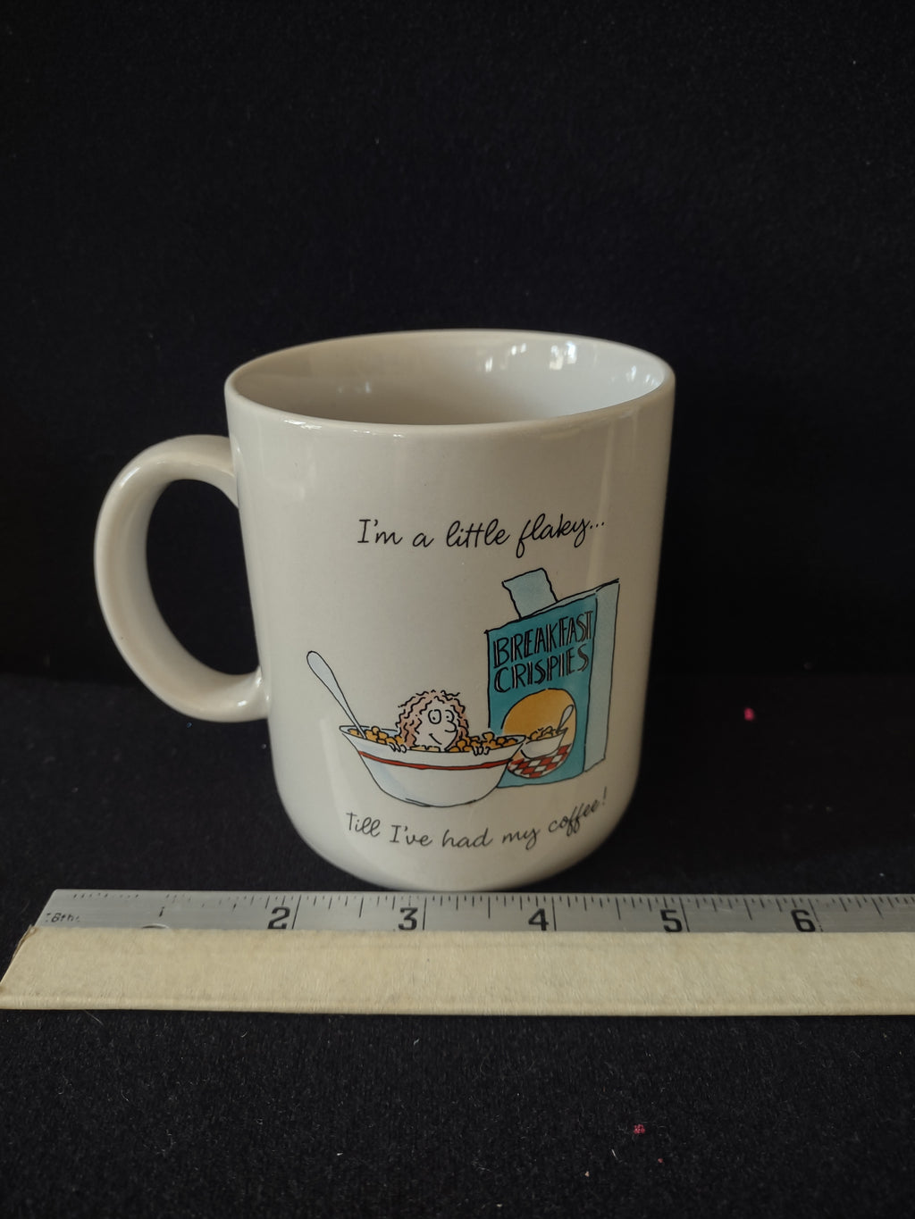 Hallmark Little Flaky Coffee Cup Cereal Bowl Box (Lot 4191)