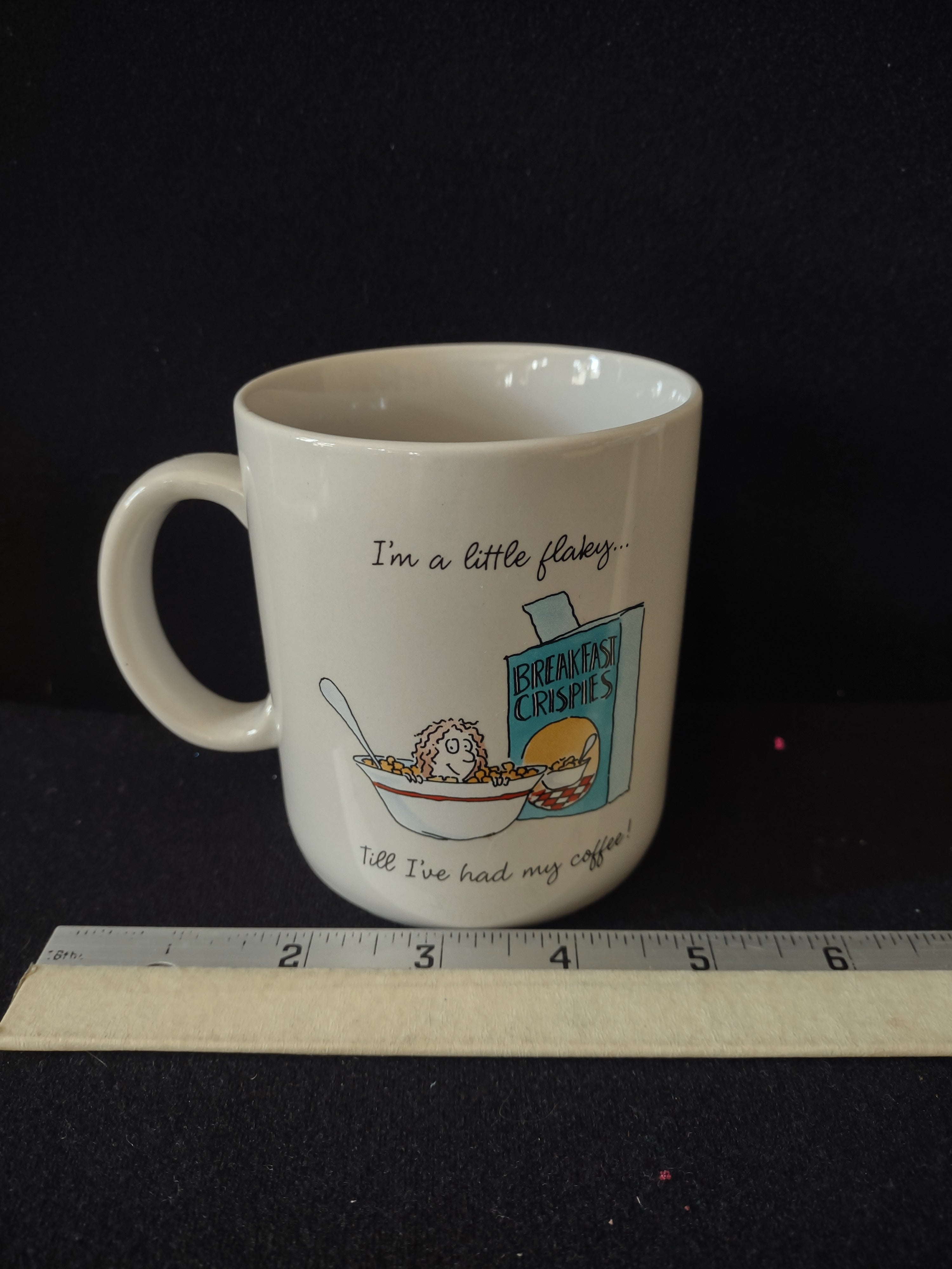 Hallmark Little Flaky Coffee Cup Cereal Bowl Box (Lot 4191)