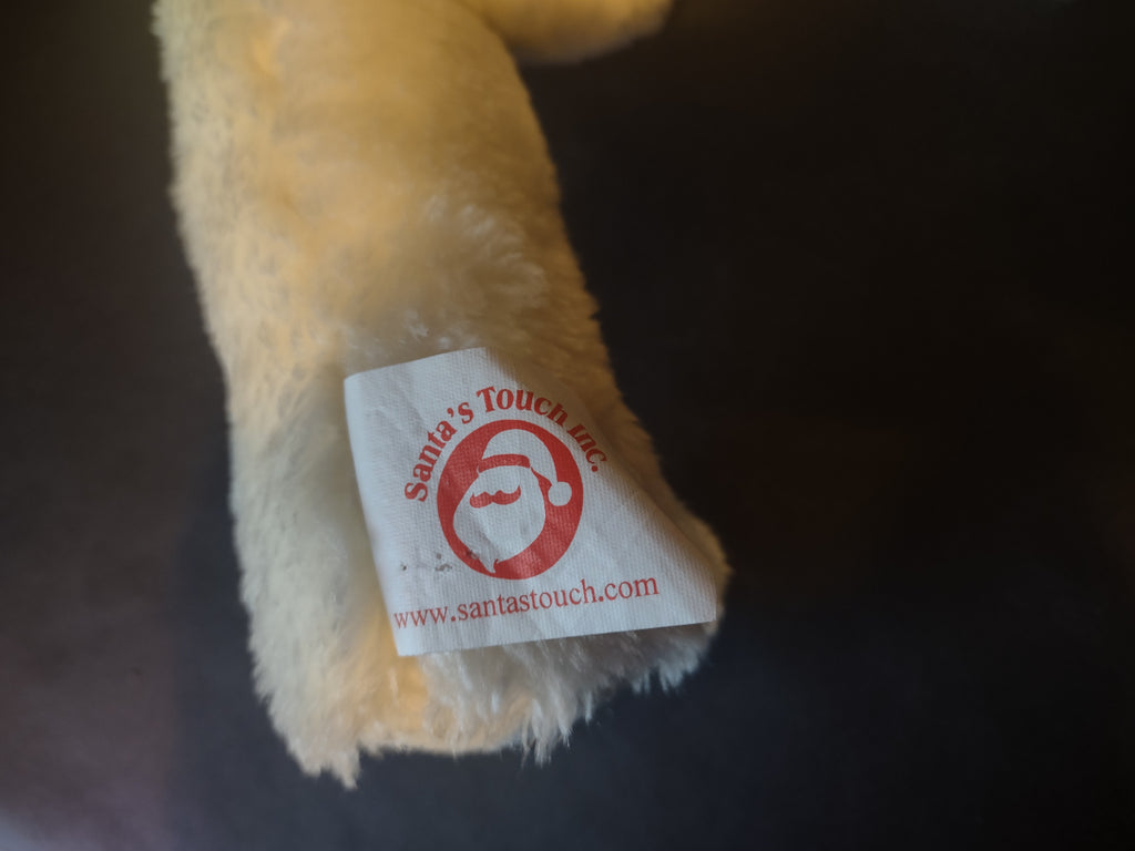 Santa's Touch Plush Easter White Bunny 12" (lot 1499)