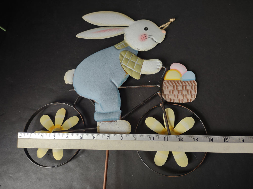 Easte Bunnie Yard Decor Bicycle Set of 4 (lot 1402)