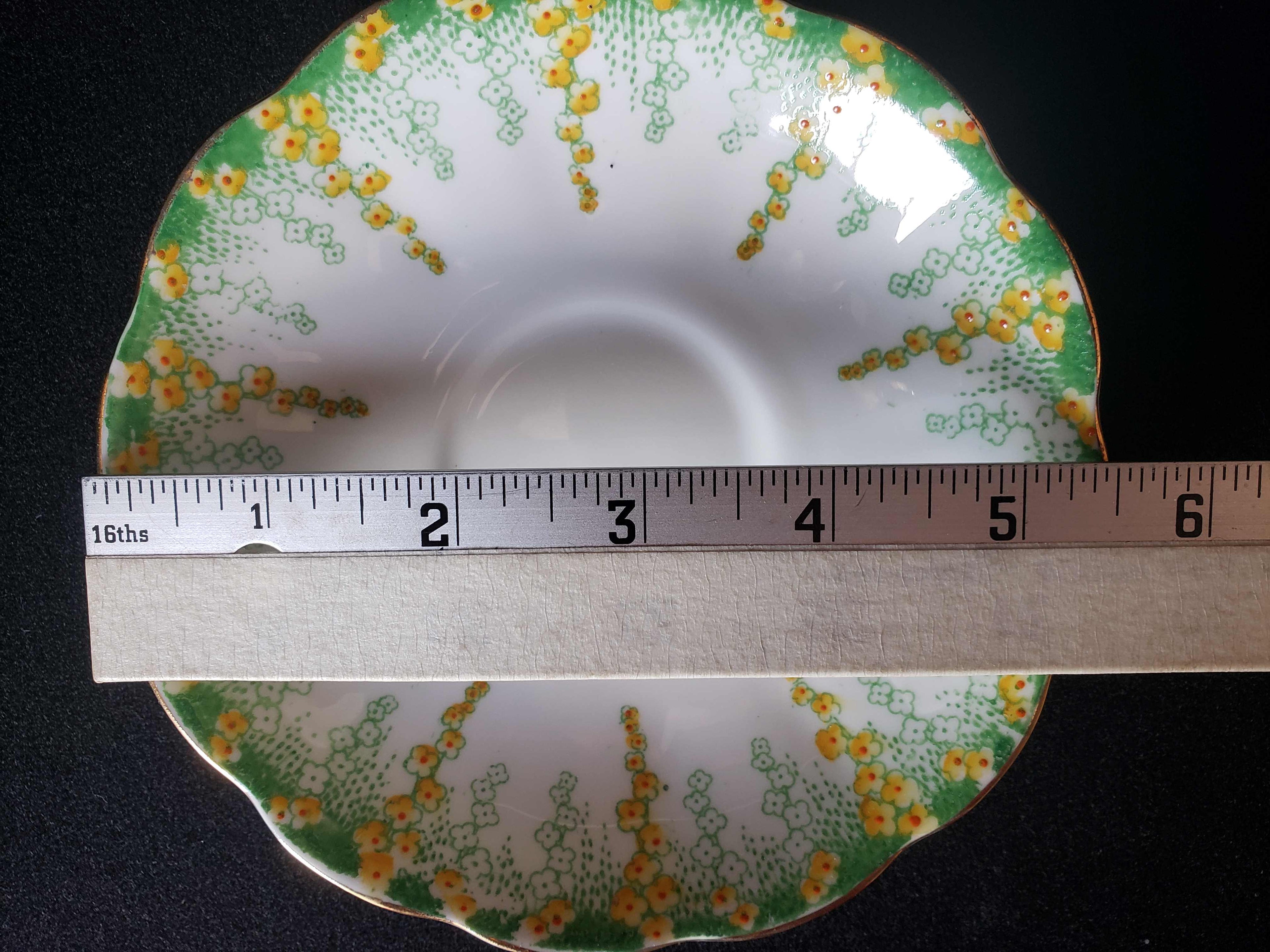 Vintage Royal Albert Crown April Showers China Saucer ONLY (2009)