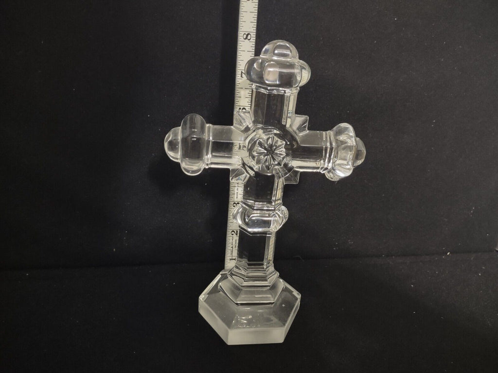 Clear Crystal Noble Excellence Cross Figurine