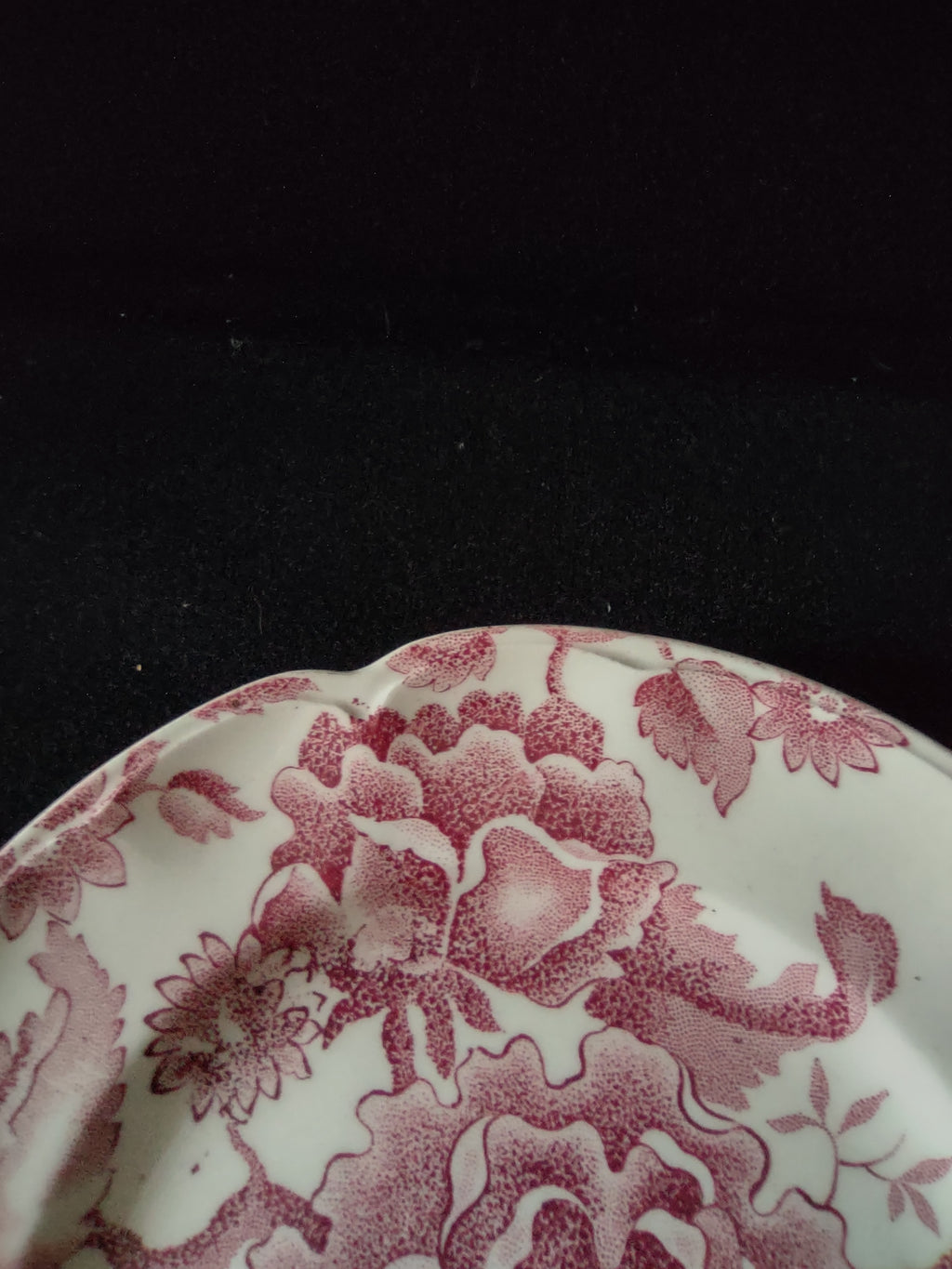 Vintage Johnson Brothers Salad Plate Ironstone English Chippendale X4 (Lot 5559)