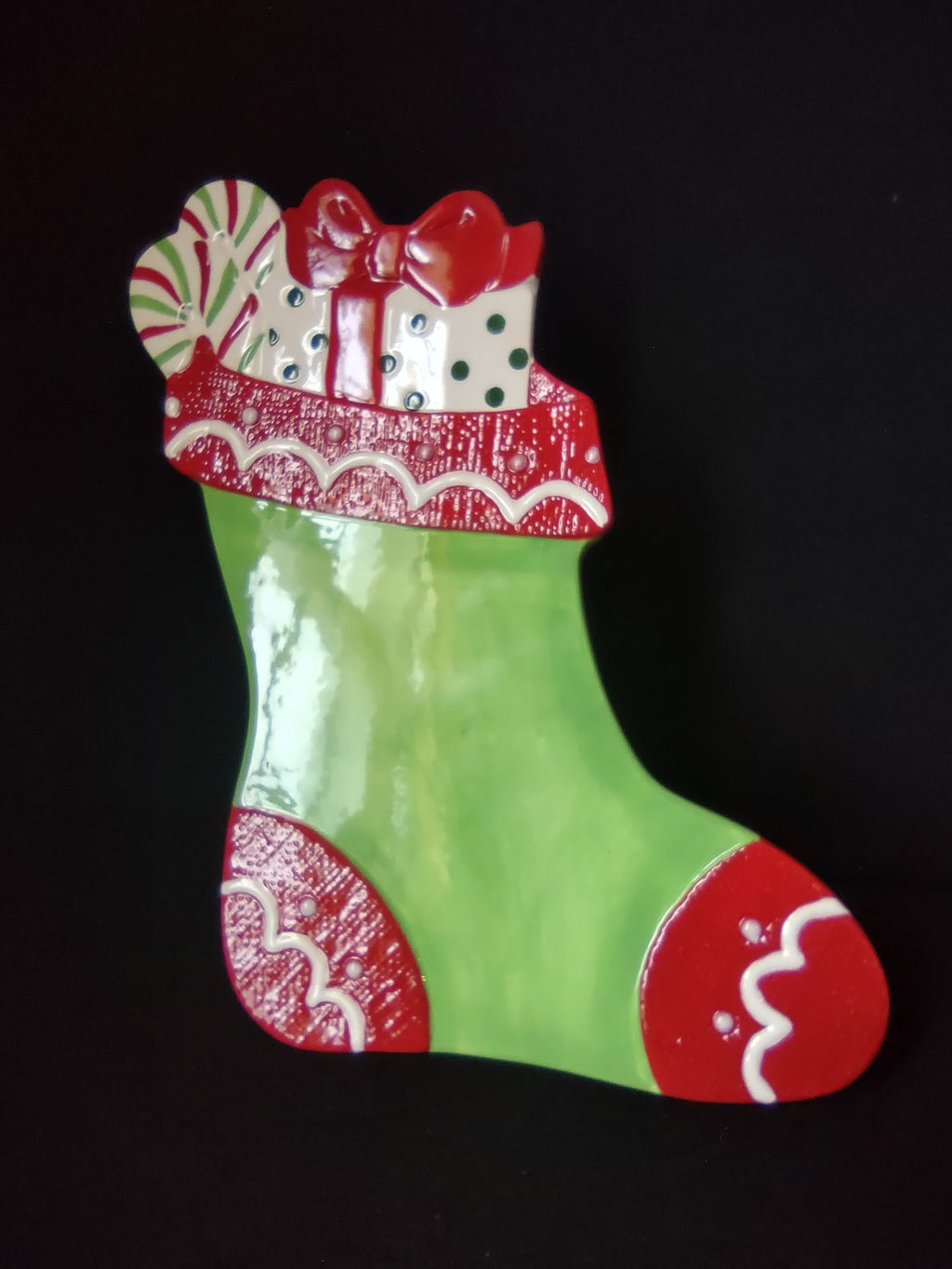 Fitz and Floyd Stocking Stuffers Trivet Memo Board MARKER NOT INCLUDED (lot 1535
