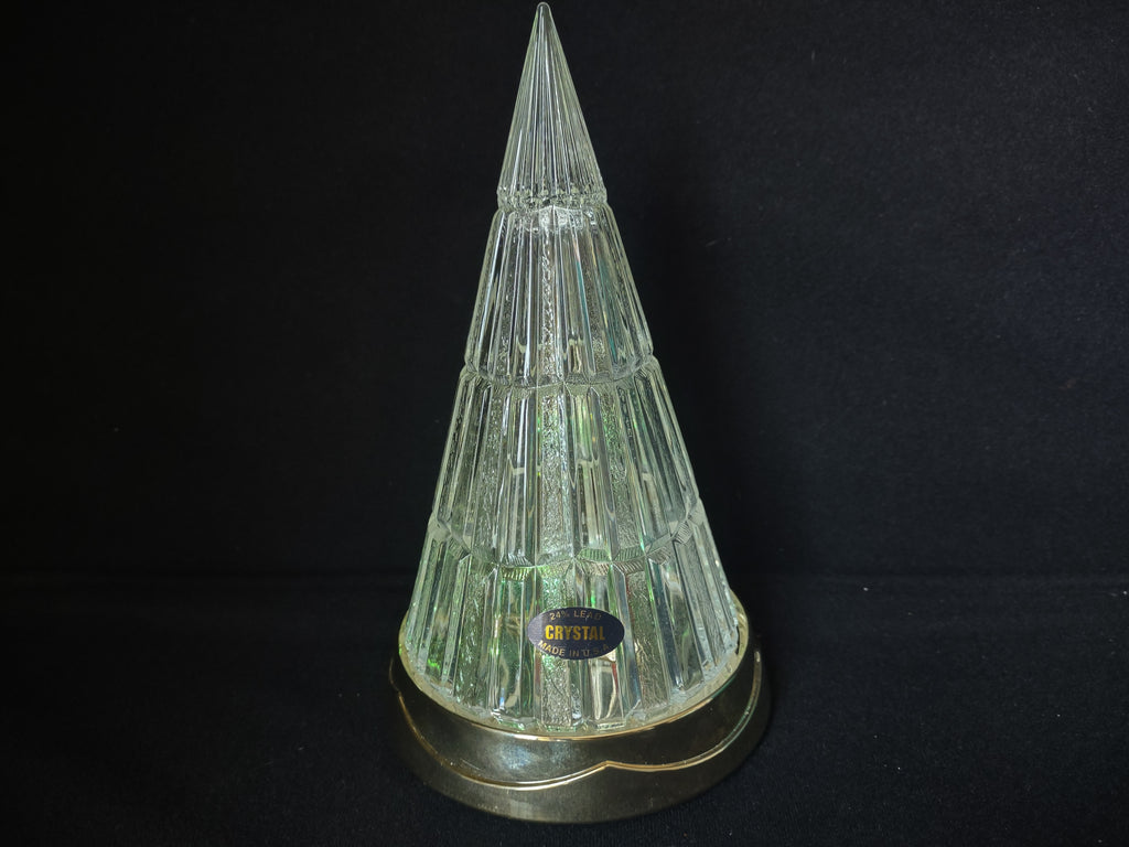 The American Crystal Collection Lighted Holiday Tree (lot 1732)