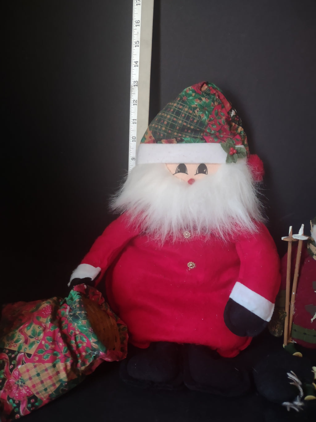 Set of 3 Santa Snowman Christmas Decor (lot 1510)