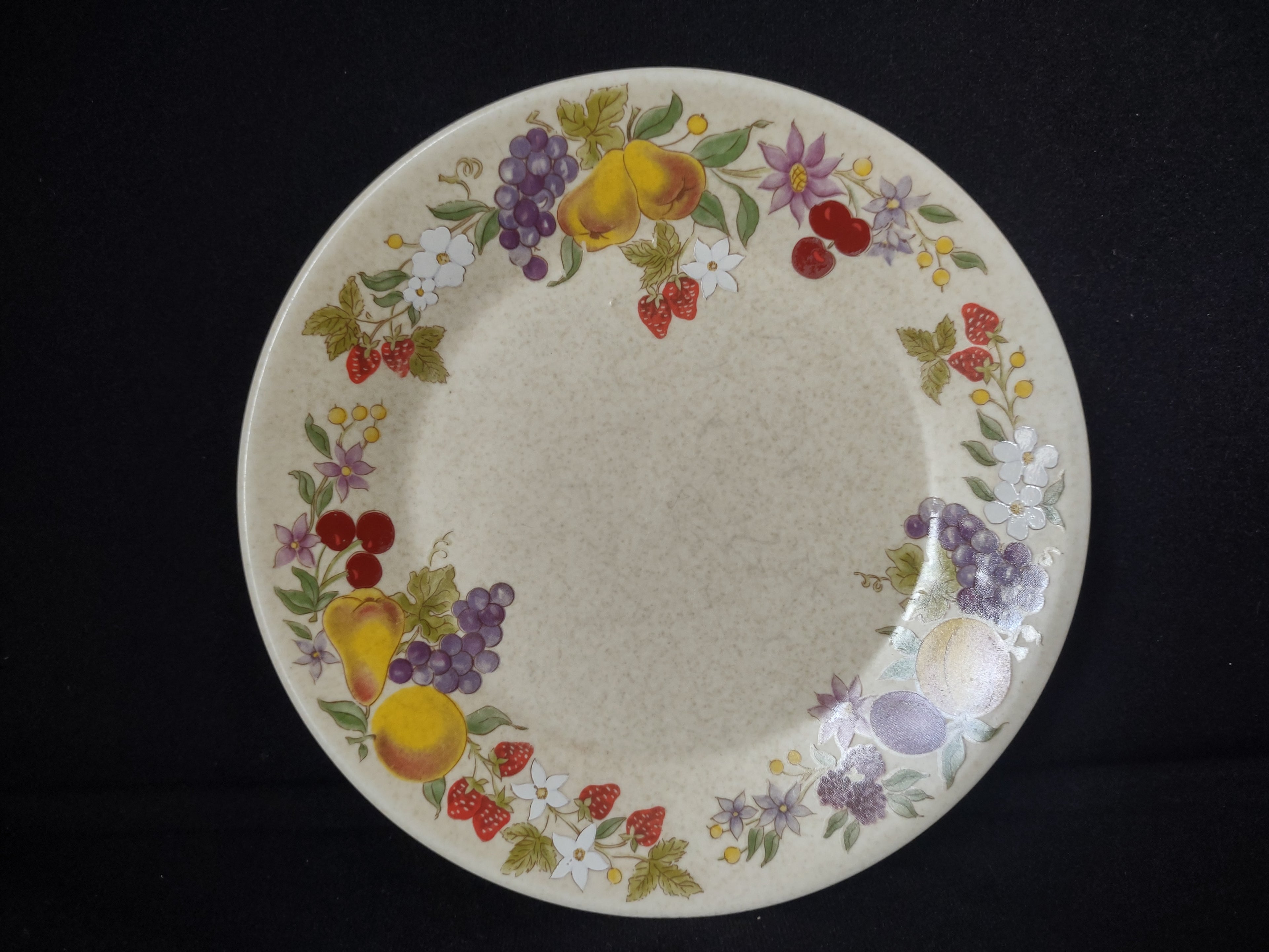 Vintage Lenox Dessert Plate Temper-Ware Summer Harvest (lot 1837)