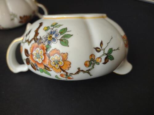 lot 772 Haviland Limoges Normandy Orange Blossom Sugar Bowl Creamer Pitcher