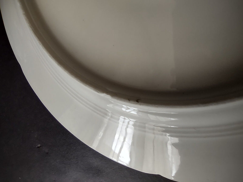 Haviland Limoges France Dinner Luncheon Plate Serving Platter Rose (lot 742)