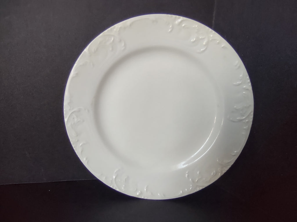 Haviland French Chic Limoges Bread/Butter Plate Plain White (lot 1048)