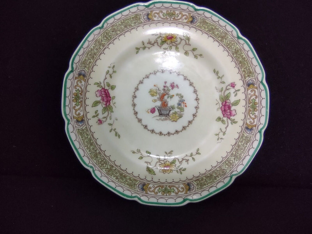 Vintage Bone Royal Doulton Indian Tree England Dessert Bread Plate 6-1/4" (lot 142)
