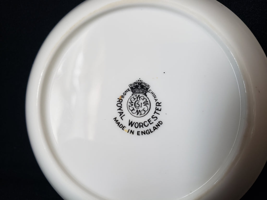 Vintage Royal Worcester Coaster Small Plate 4" (lot 2072)