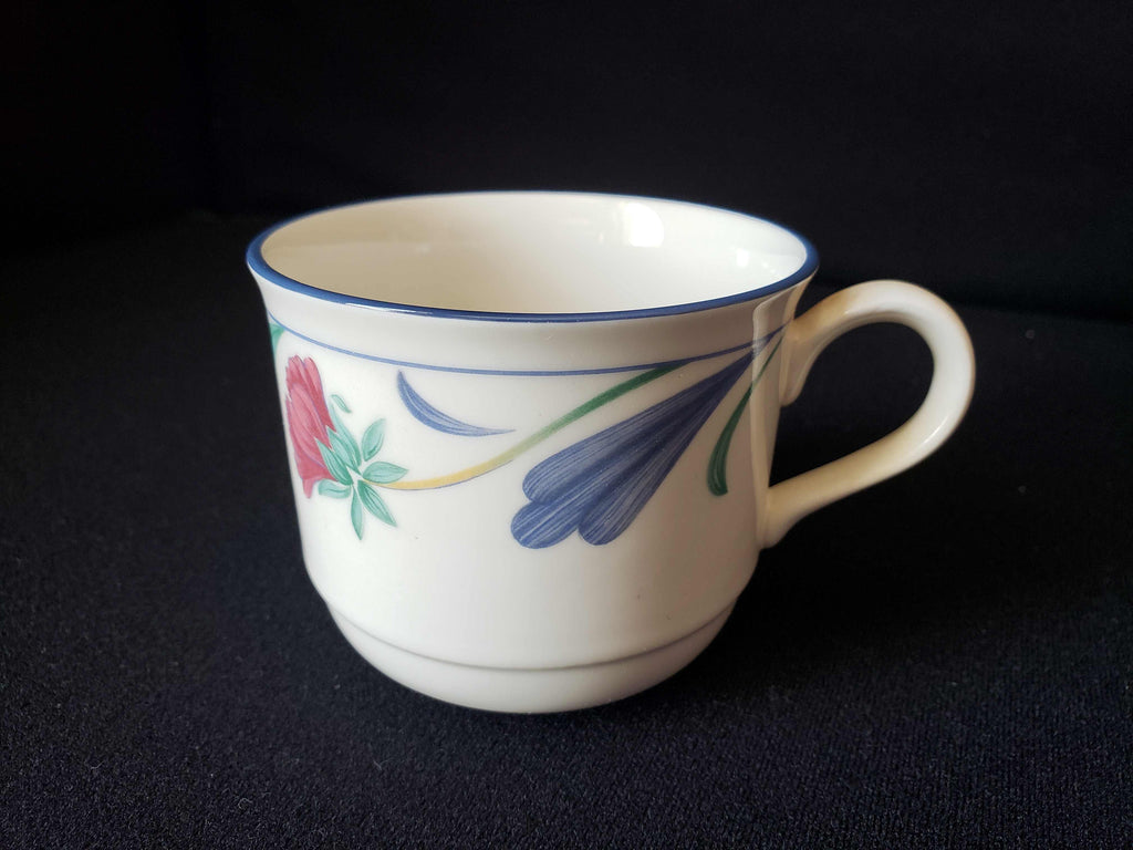Vintage Lenox Tea Cup Gold Chinastone Poppies on Blue ONLY (lot 1948)