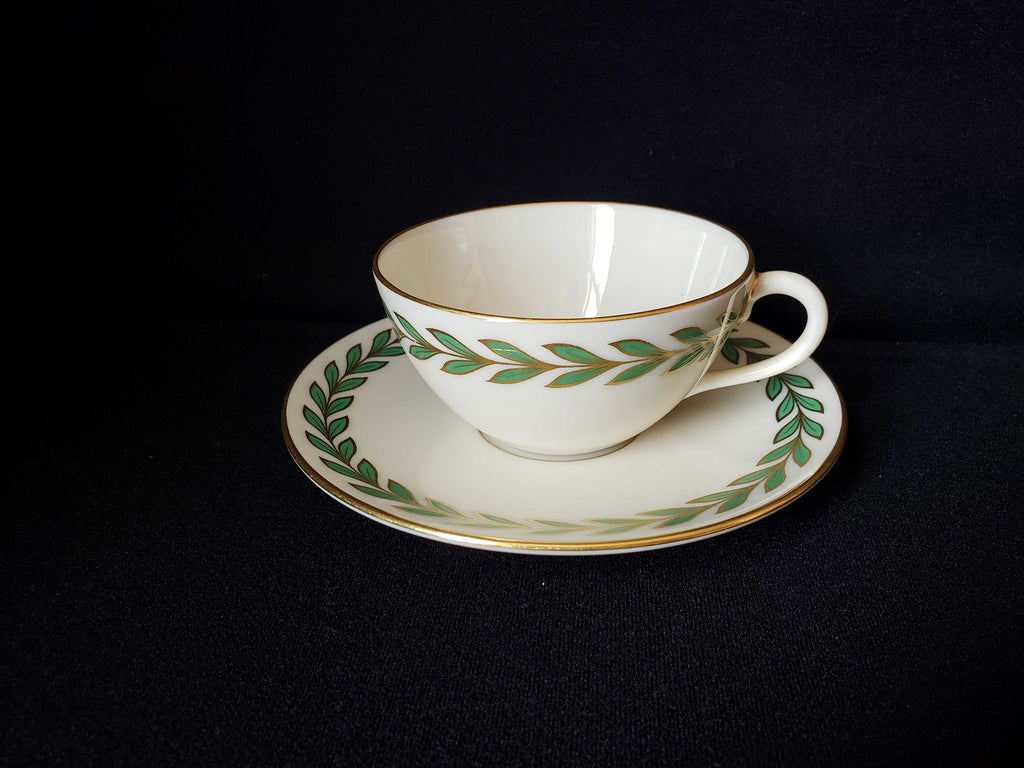 Vintage Lenox Athenia X-421 Tea Cup with Saucer (lot 1928)