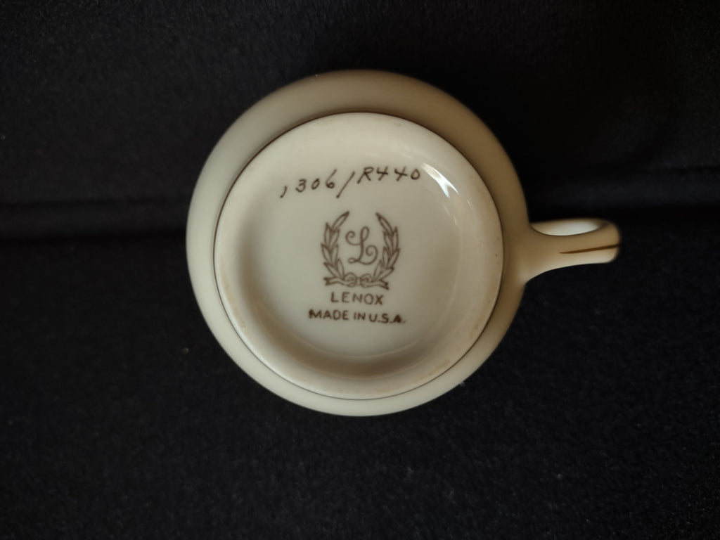 Vintage Lenox Demitasse Cup ONLY (lot 1895)